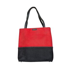 ♠️ kate spade New York Sidney Red & Black Felt Bag ♠️